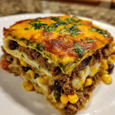 Burrito Bake Recipe Salsa Verde Layered 1762084979.4728494