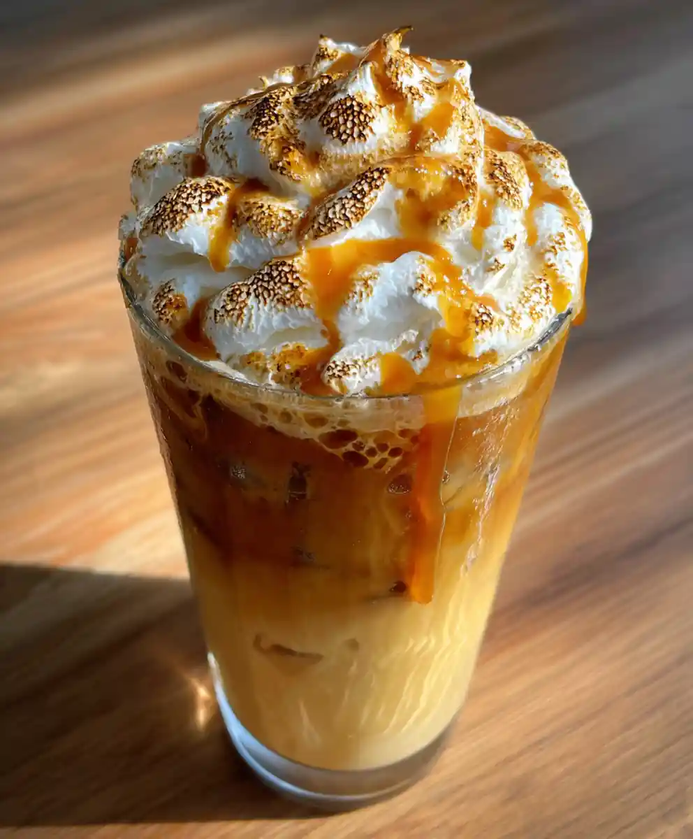 caramel brulee latte recipe Iced Caramel Cream