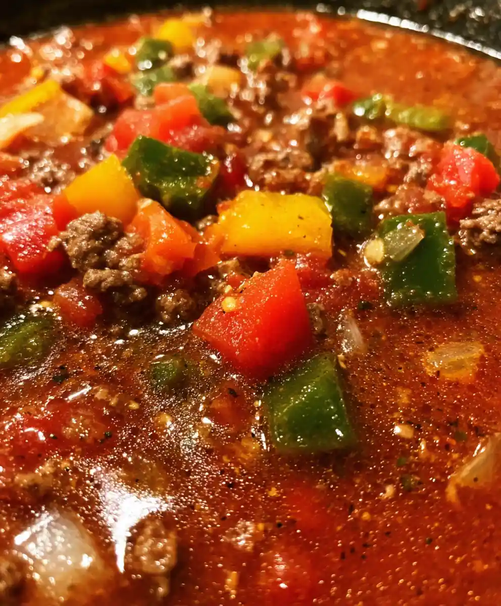 carroll shelby chili recipe Red Pot with Peppers