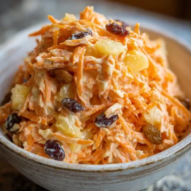 Carrot Raisin Salad Recipe Pineapple And Orange Ribbon 1762695650.680046