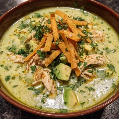 Chicken Poblano Soup Recipe Creamy Verde Pot 1762089563.4155734