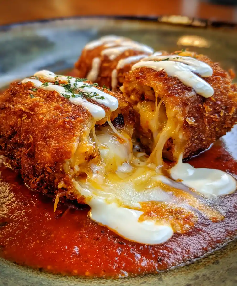 chili rellenos recipe Roja Sauce With Queso Crema