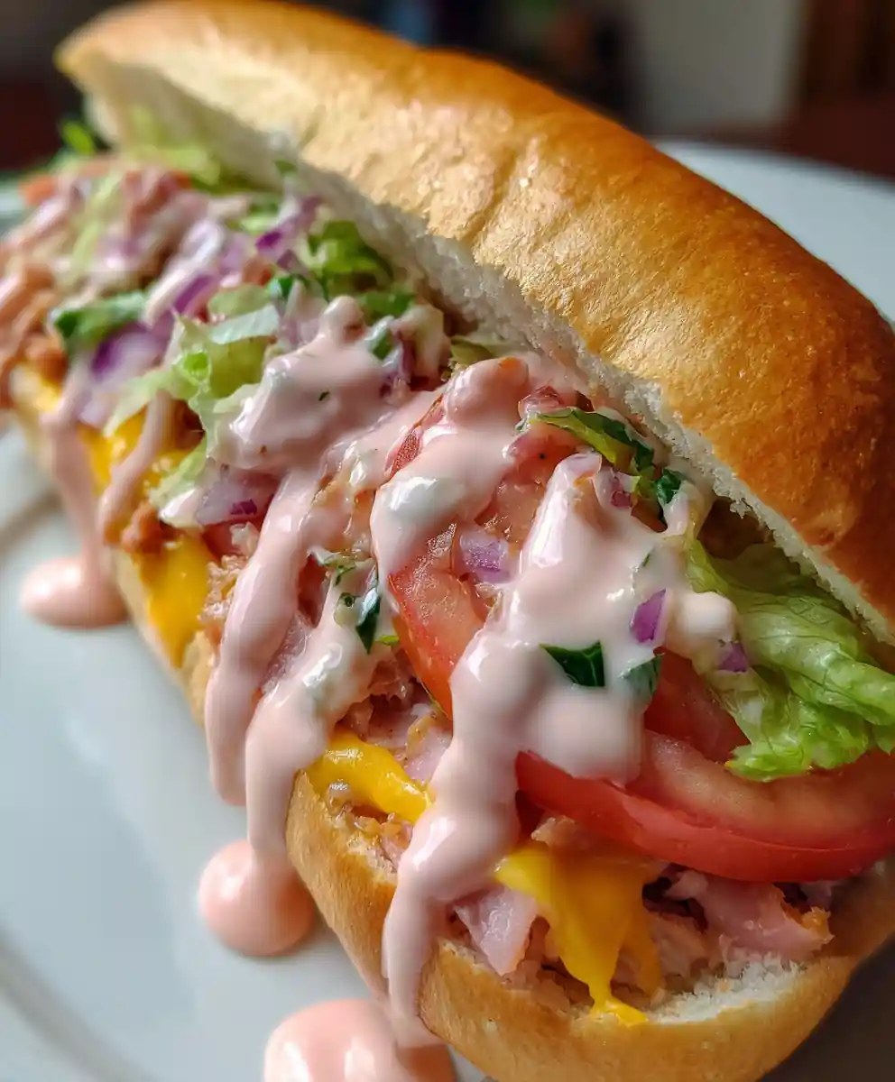chopped sandwich recipe Pickle Relish Pink Sauce Drip