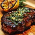 Chuck Eye Steak Recipe Charred Lemon And Herb Butter 1762517831.025873