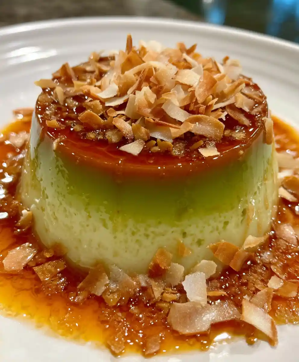 coconut flan recipe