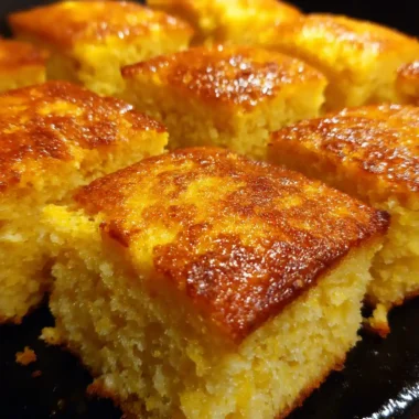 Cornbread Recipe With Buttermilk Golden Skillet Squares 1762086677.7766693