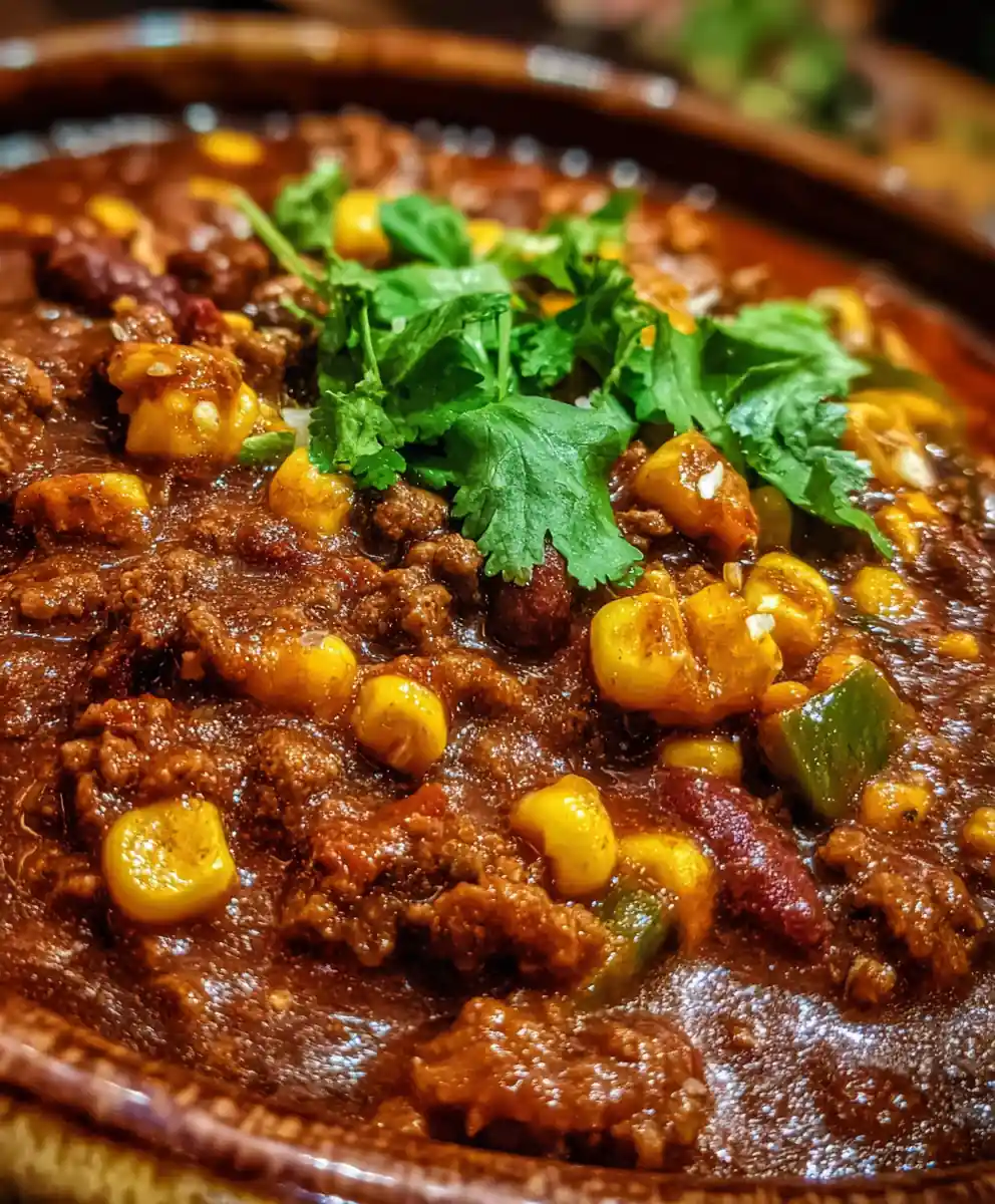 cowboy chili recipe Charred Corn and Pinto Confetti