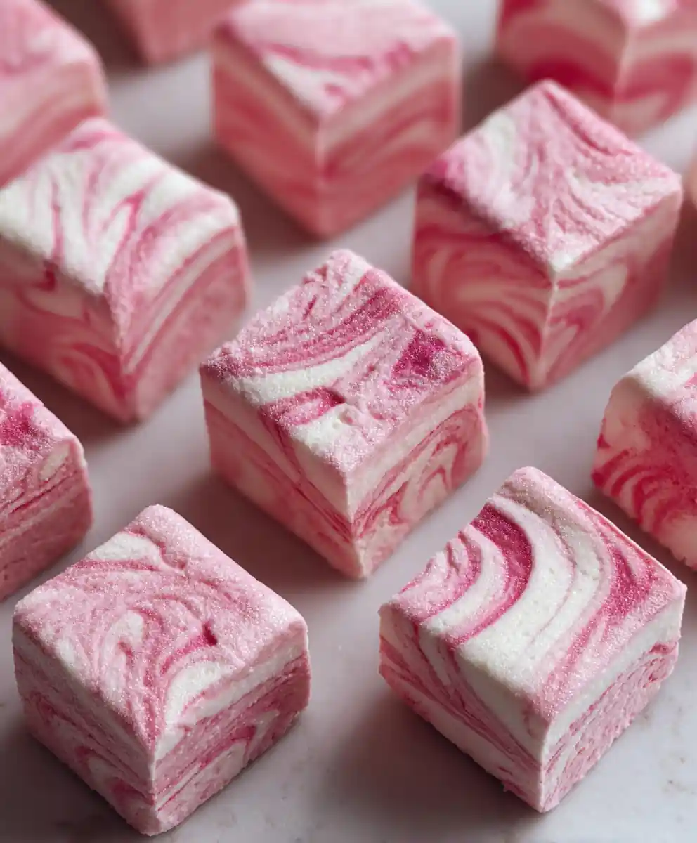 cream cheese mints recipe Swirled Pink Pillow Mints