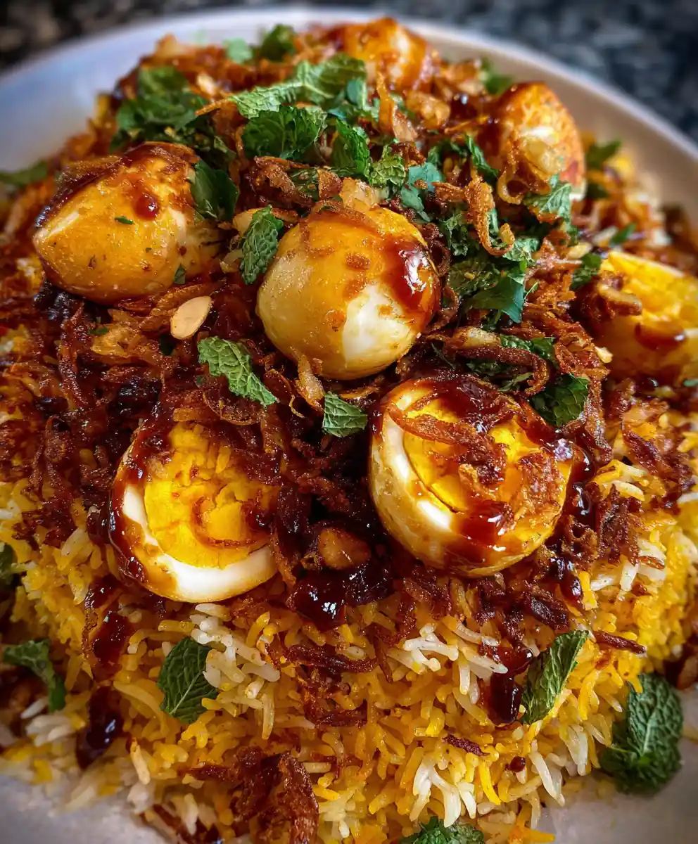 egg biryani recipe