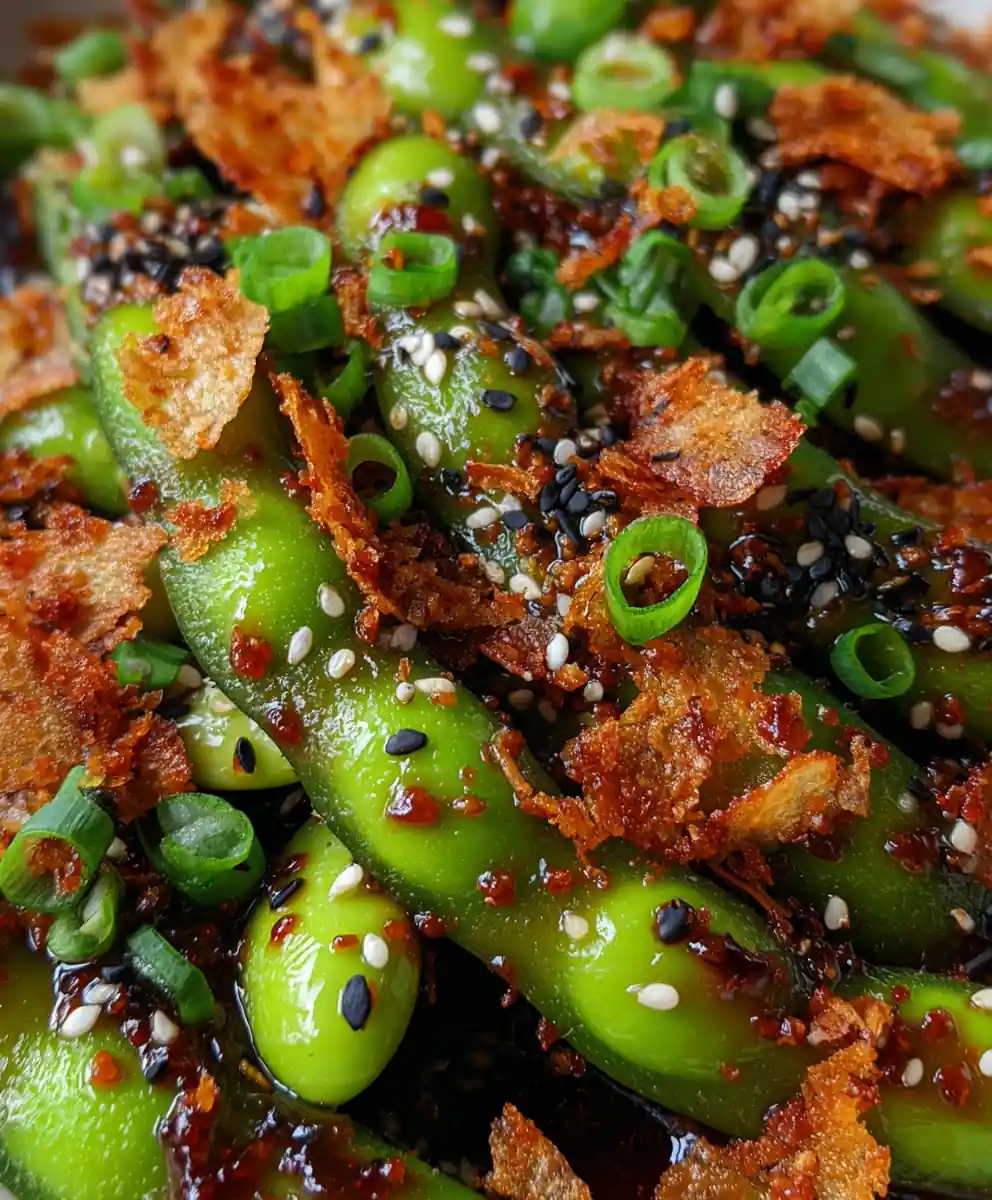 garlic edamame recipe