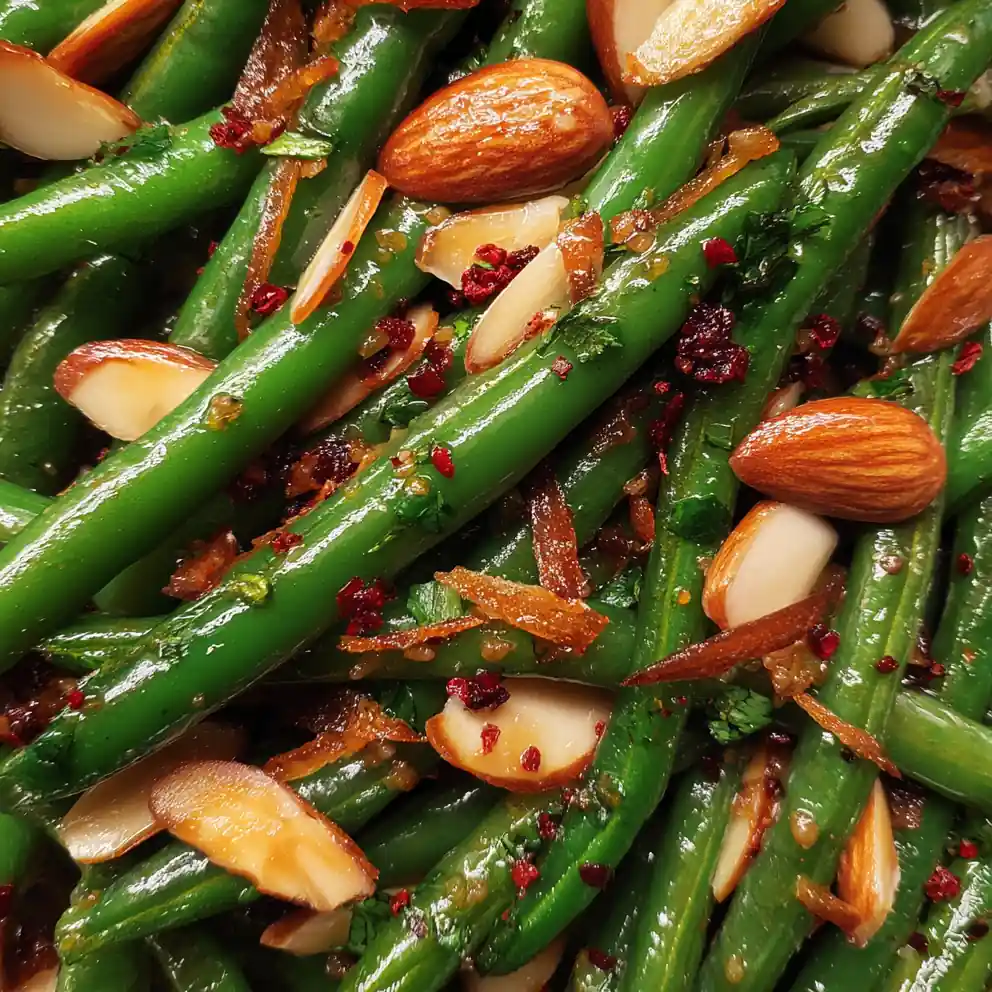 green bean and almond recipe