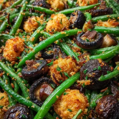 Green Beans And Mushroom Recipe 1764169606.8295562