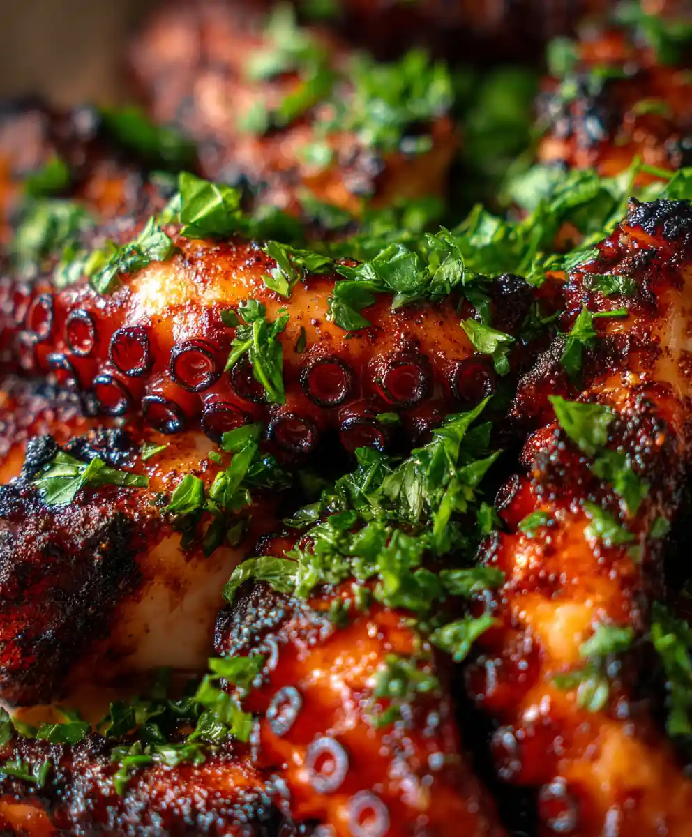 grilled octopus recipe Smoked Paprika and Lemon Char