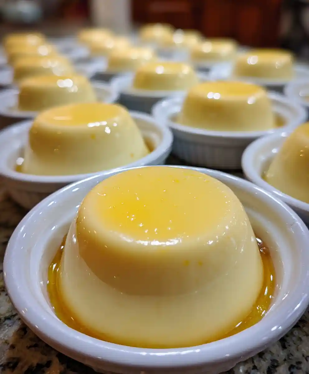homemade vanilla pudding recipe Golden Custard Cups
