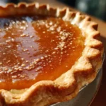 Hoosier Pie Recipe Butterscotch Stripe With Nutmeg Dust 1762483697.4460003