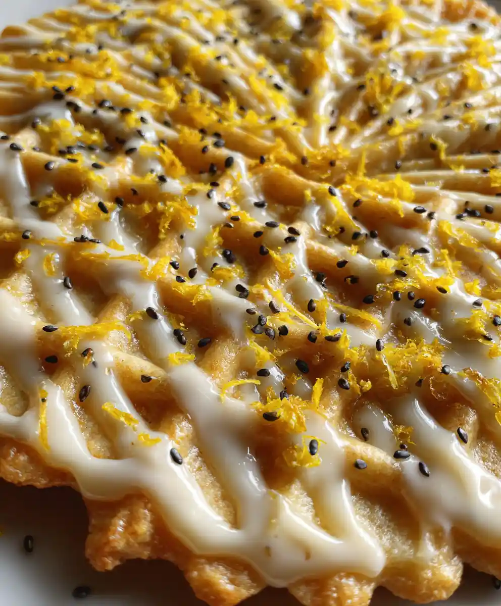 lemon pizzelle recipe