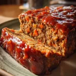 Lentil Loaf Recipe Tomato Glaze With Carrot Bits 1762694431.4127035