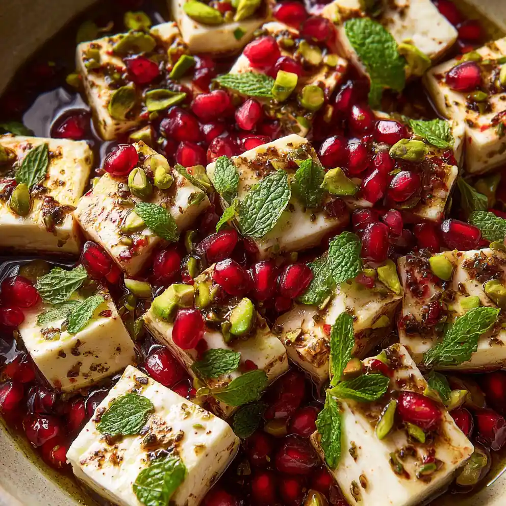 marinated cheese recipe