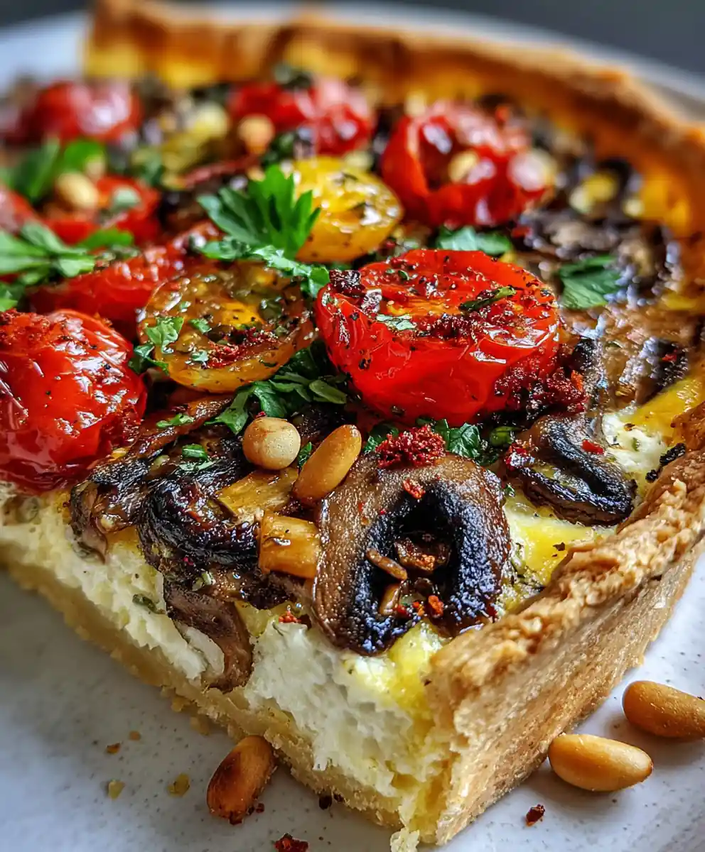 mushroom quiche recipe