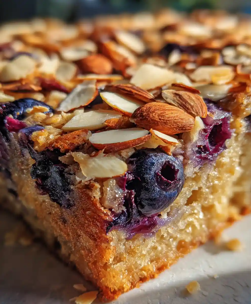oatmeal bake recipe Blueberry Almond Mosaic
