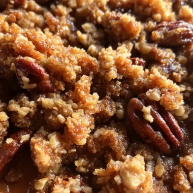 Pecan Crumble Topping Recipe Maple Brown Sugar Rubble 1762486597.1356843