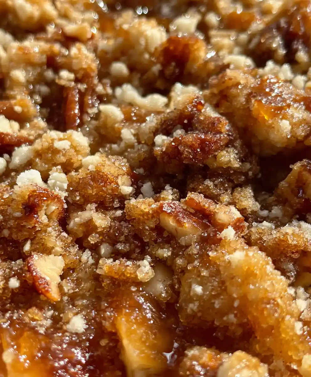 pecan crumble topping recipe Maple Brown Sugar Rubble