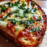 Pizza Toast Recipe Margherita Red And Basil Green 1762469521.1470656