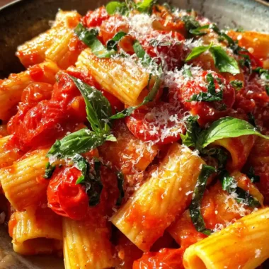 Rigatoni Pasta Recipe Cherry Tomato Burst Sauce 1762516533.7473524