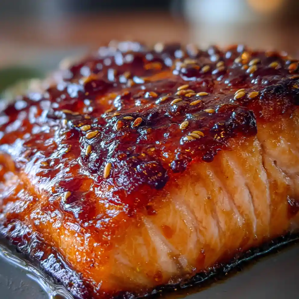 salmon glaze recipe Miso Maple Amber Brush