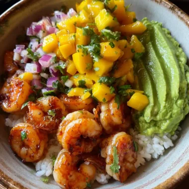 Shrimp Bowl Recipe Mango Salsa And Avocado Stripe 1762516741.8737648