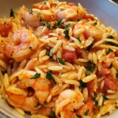 Shrimp Orzo Recipe Tomato Basil Blush 1762520663.2585807