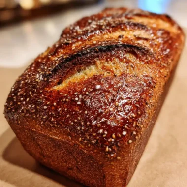Sourdough Rye Bread Recipe Caraway Crusted With Molasses Glaze 1762497357.0267394
