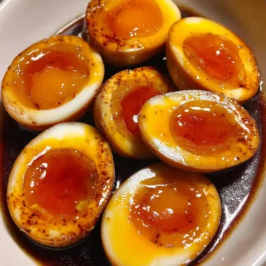 Soy Marinated Egg Recipe Shoyu Amber Jammy 1762085932.5880864