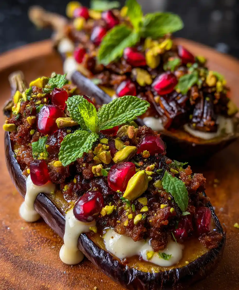 stuffed eggplant recipe