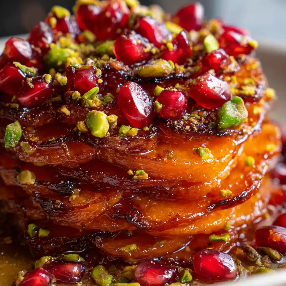 sweet potato stacks recipe