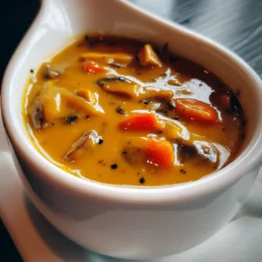 Veggie Gravy Recipe Golden Mushroom And Carrot Speckled 1762477741.2226484