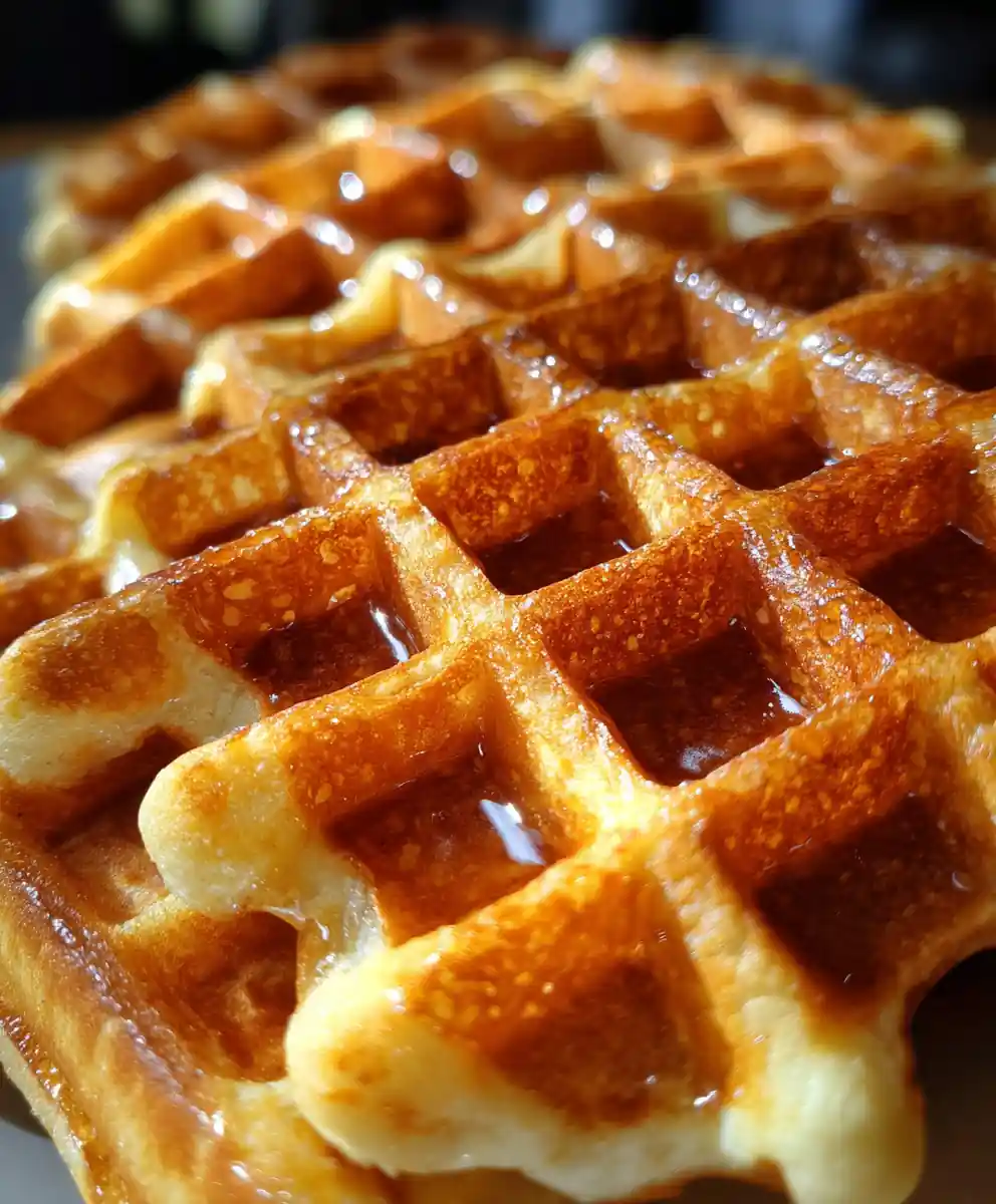 waffle recipe no milk Golden Crisp Olive Oil