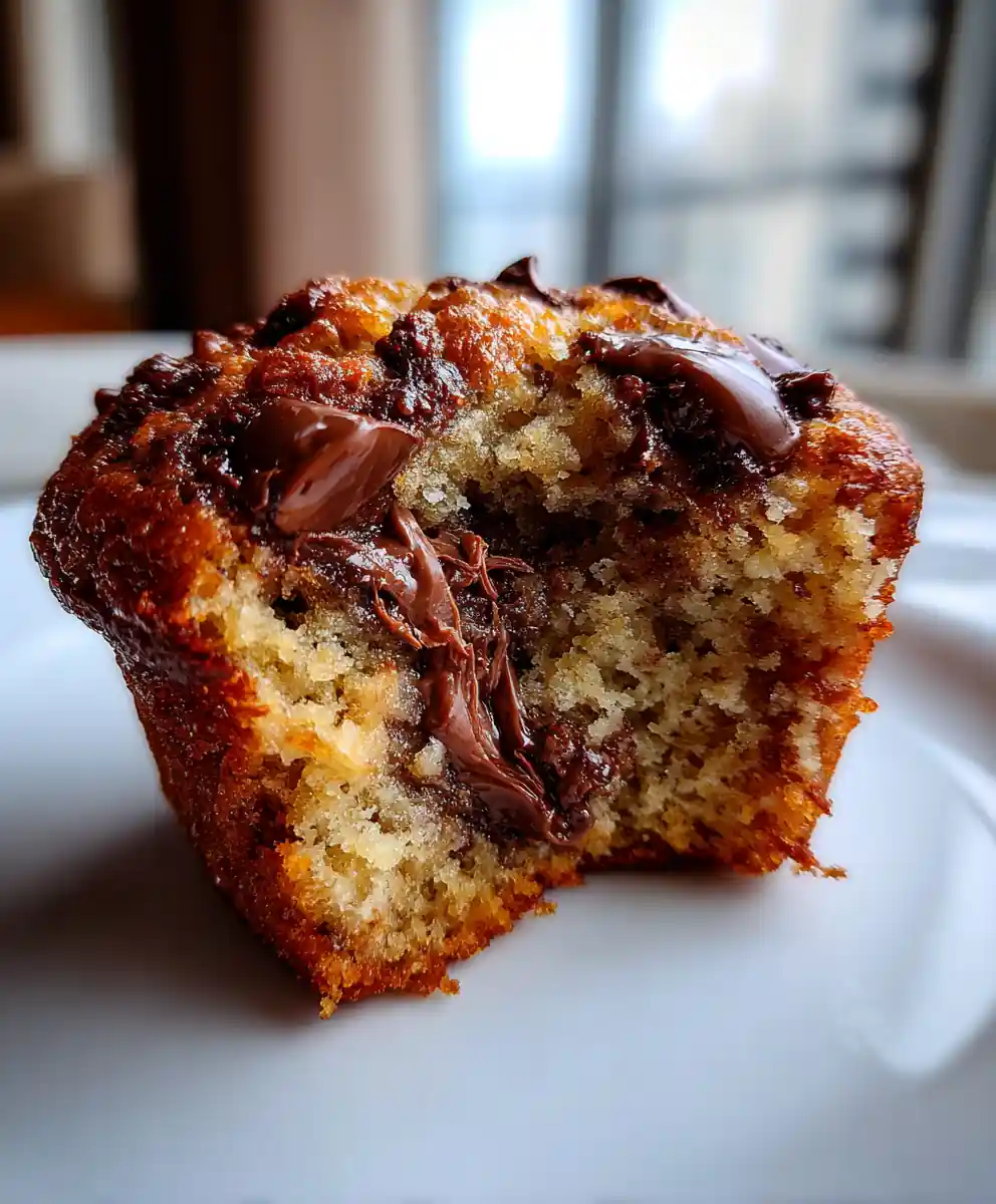 banana chocolate chip muffin recipe