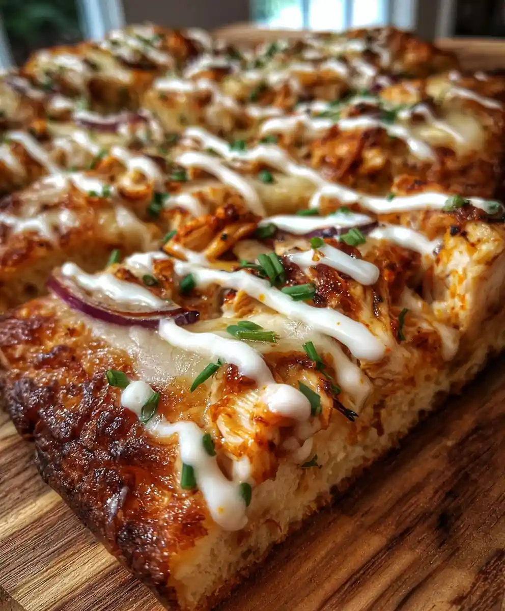 buffalo chicken pizza recipe