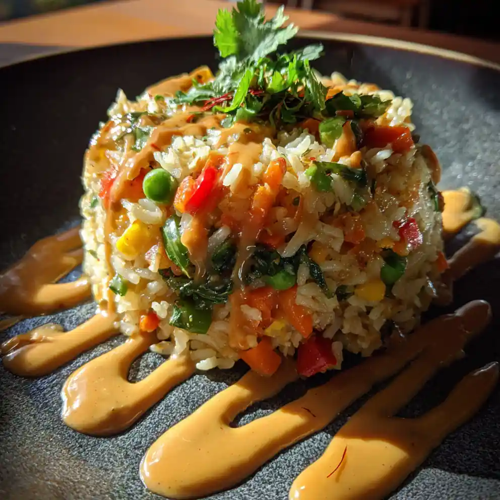 vegetable fried rice recipe indian
