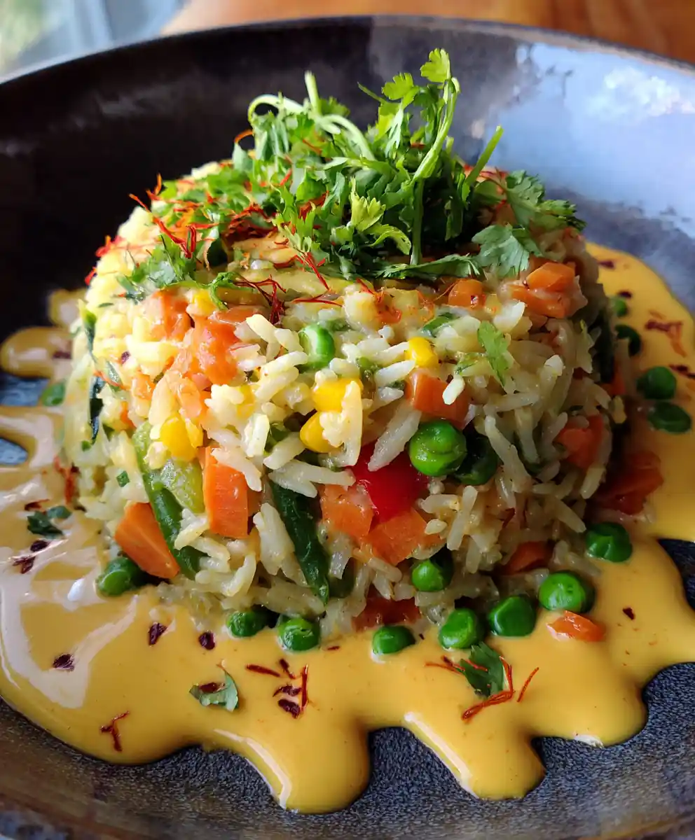vegetable fried rice recipe indian