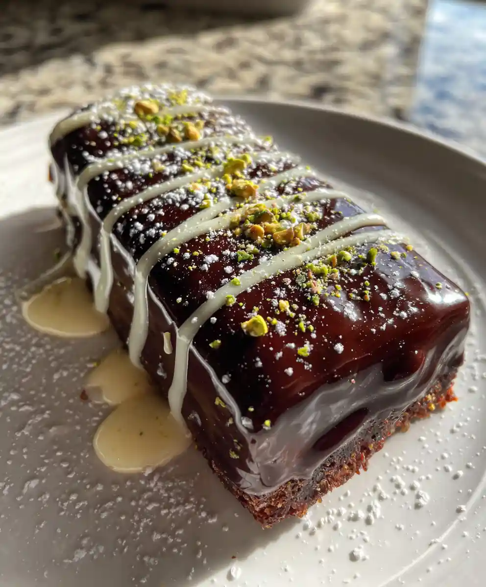 Blackberry Pistachio Bars with Lemon White Chocolate Layer