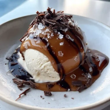 Brown Sugar Caramel Sauce With Espresso Ribbon 1767815371.9373956
