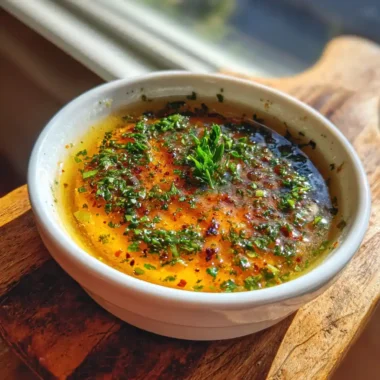 Cajun Garlic Butter Sauce With Lemon Herb Swirl 1767848174.388728