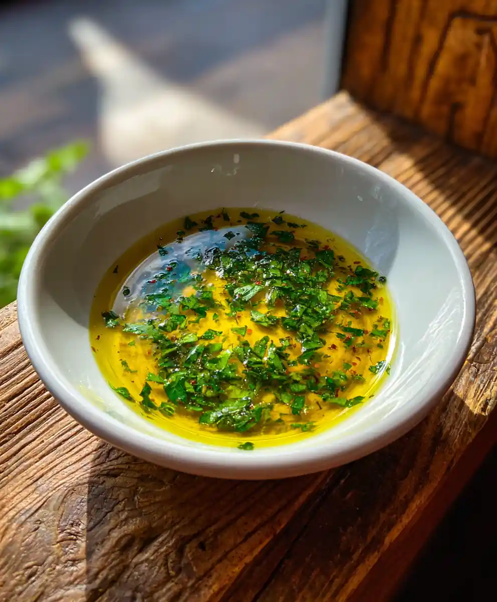 Cajun Garlic Butter Sauce with Lemon Herb Swirl