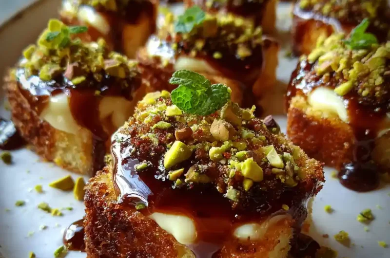 Cardamom Spiced Fig Glazed Pistachio Brie Bites 1767828512.0120177