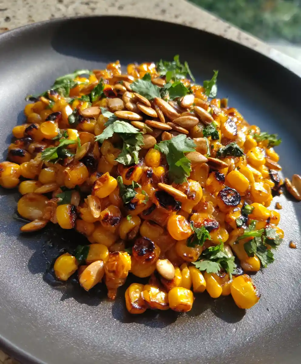Chipotle Lime Skillet Honey Butter Corn