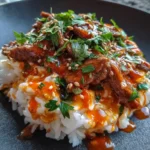 Chipotle Swirled Beef And Rice Skillet With Garlic Butter Cheddar Parmesan Sauce 1767809296.7789016