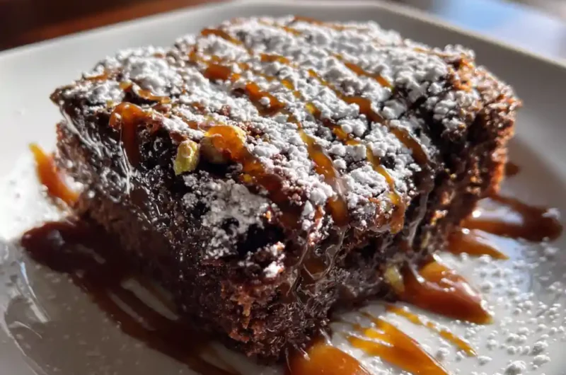 Chocolate Caramel Dump Cake With Espresso Caramel Swirl 1767849059.4371443