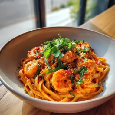 Cilantro Lime Swirled Bang Bang Shrimp Pasta 1767841465.821734